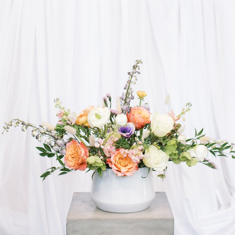 Large Vase Floral Arrangement