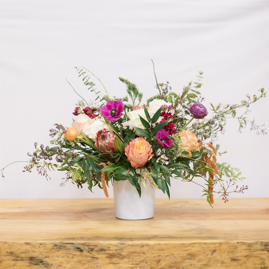 Large Vase Floral Arrangement