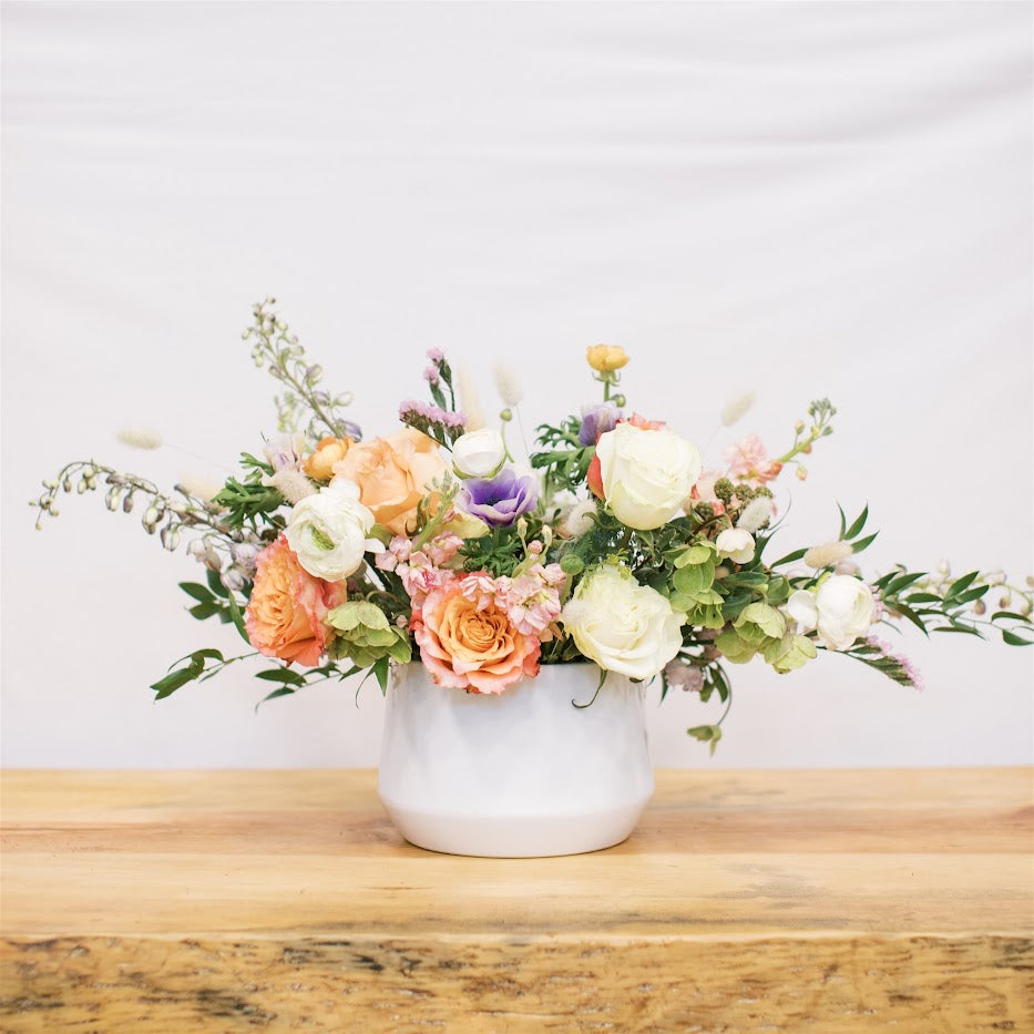 Large Vase Floral Arrangement