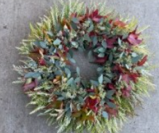 16" Seasonal Greenery Wreath